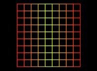 A periodical tiling of the plane using squares 