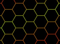 A periodical tiling of the plane using hexagons 