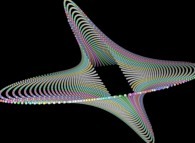 Tridimensional representation of a quadridimensional Calabi-Yau manifold 