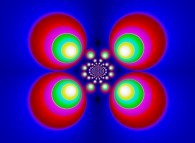 1/Z conformal transformation of concentric circles in the complex plane 