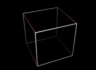 A 3-cube -a cube- 