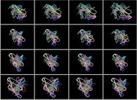 A dynamics of a random intertwining 