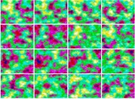 Dynamics of a bidimensional fractal structure 