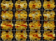 Translation along the three axes of a tridimensional fractal structure in a tridimensional torus 