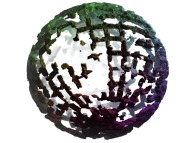 A fractal sphere 