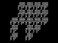 An arbitrary square bidimensional fractal Dendrite -iteration 5- 