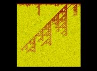 La conjecture de Proth-Gilbreath -visualisation du processus pour les 1024 nombres premiers suivant 100215...- 