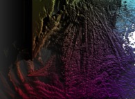 An interpolation between a pseudo-quaternionic Mandelbrot set (a 'Mandelbulb')and a tridimensional Verhulst dynamics -tridimensional cross-section- 