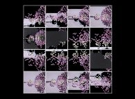 Atomisation de l'ensemble de Mandelbrot 