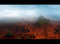 Tridimensional visualization of the Mandelbrot set with mapping of the arguments 
