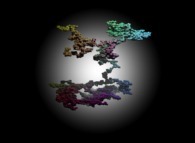 The 126.646 first digits -base 6- of 'pi' displayed as an 'absolute' tridimensional random walk 