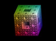 The Menger sponge -iteration 3- 