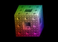 The Menger sponge -iteration 5-