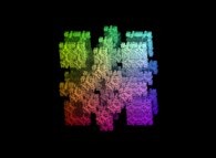 An extended Menger Sponge -iteration 3- 