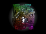 The erosion of the Menger sponge -iteration 4- 