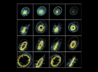 The journey of an Earth-like planet (green)in the Solar System -point of view of the virtual planet- 