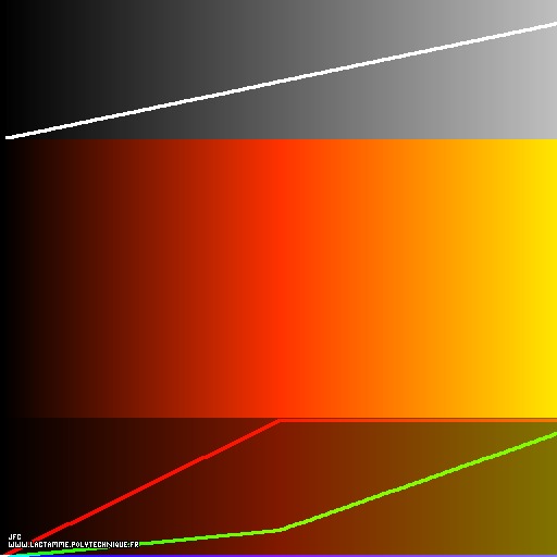 Color palette 'rougC_jaunC' [Palette de couleurs 'rougC_jaunC' ]