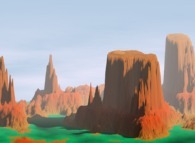 Spring Time in Monument Valley 