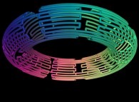 A torus described by means of a Bidimensional Peano Curve -6 digits- 