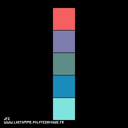 The 'I' Pentomino [Le pentamino 'I'. ]