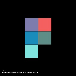 The 'P' Pentomino [Le pentamino 'P'. ]