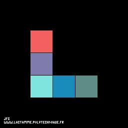 The 'V' Pentomino [Le pentamino 'V'. ]