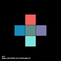 The 'X' Pentomino [Le pentamino 'X'. ]