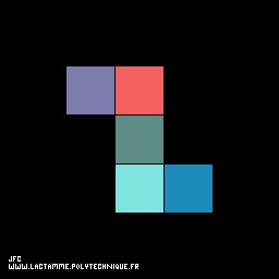 The 'Z' Pentomino [Le pentamino 'Z'. ]