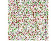 The 4096 first digits -base 10- of 'pi' on a Bidimensional Hilbert Curve -iteration 6- 