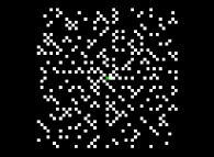 The Ulam spiral displaying 2025 numbers 