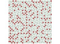 The prime numbers among the 1024 first integer numbers on a Bidimensional Hilbert Curve -iteration 5- 