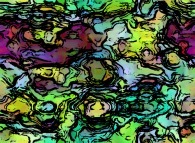 Bidimensional abstract texture with random anthropomorphic patterns 