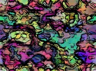 Bidimensional abstract texture with random anthropomorphic patterns 