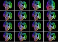 A dynamical gaussian smoothing of the Bonan-Jeener-Klein triple bottle 