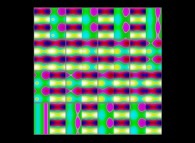 The set of bidimensional fields defining the 'Z' coordinate of a dynamics of four interlaced torus 