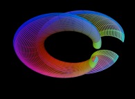 A surface between a rectangle and a torus 