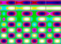 The set of bidimensional fields defining the 'Y' coordinate of an interpolation between a 'double sphere' and a cylinder 