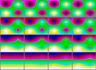 The set of bidimensional fields defining the 'Y' coordinate of an interpolation between a rectangle and a rounded cube 