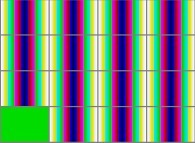 The set of bidimensional fields defining the 'Z' coordinate of an interpolation between a rectangle and a rounded cube 