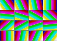 The tridimensional field defining the 'X' coordinate of a tridimensional Möbius-like manifold 