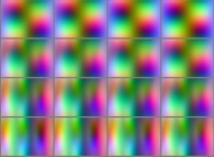 The tridimensional field defining the three coordinates of a tridimensional manifold 