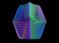 The third 'power' of a torus defined by means of three bidimensional fields 