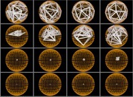 Dynamics of the even distribution of 24 points on a sphere by means of simulated annealing 