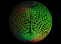 A sphere -positive curvature- 