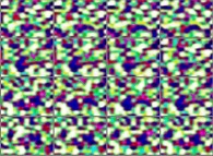 The set of 'Y' bidimensional fractal fields defining an interpolation between two intertwinings 