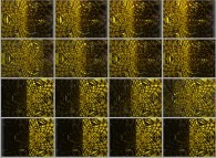 Rotation about the Y (vertical)axis of an intertwining that can also be viewed as a set of 4x3 stereograms 