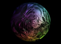 A tridimensional intertwining inside a sphere 