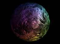 A tridimensional intertwining inside a sphere 