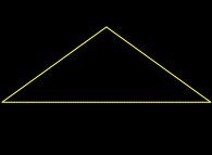 The construction process of a Penrose tiling -a large golden triangle- 