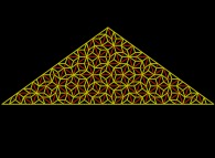 The construction process of an aperiodic Penrose tiling -the erasing process- 